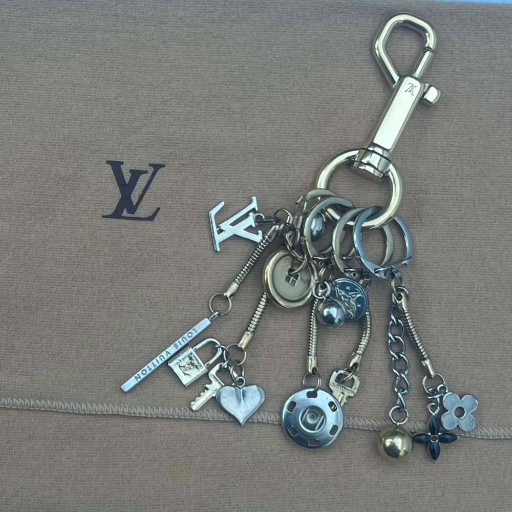 Louis Vuitton Gold Bag Charm
